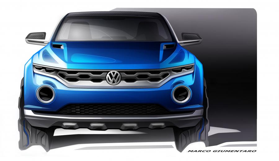 Эскиз Volkswagen T-ROC Concept 2014 года  (фото 23 из 28)